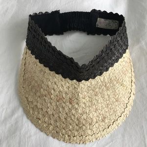 Free people straw visor